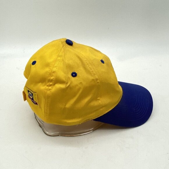 NAPA Ball Hat Cap Auto Racing Lot Of 3 Blue Yellow Adjust Hook Loop Strapback - Picture 6 of 16